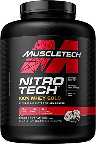 Muscletech Nitro Tech Whey Gold - 2,5 kg Cookies and Cream